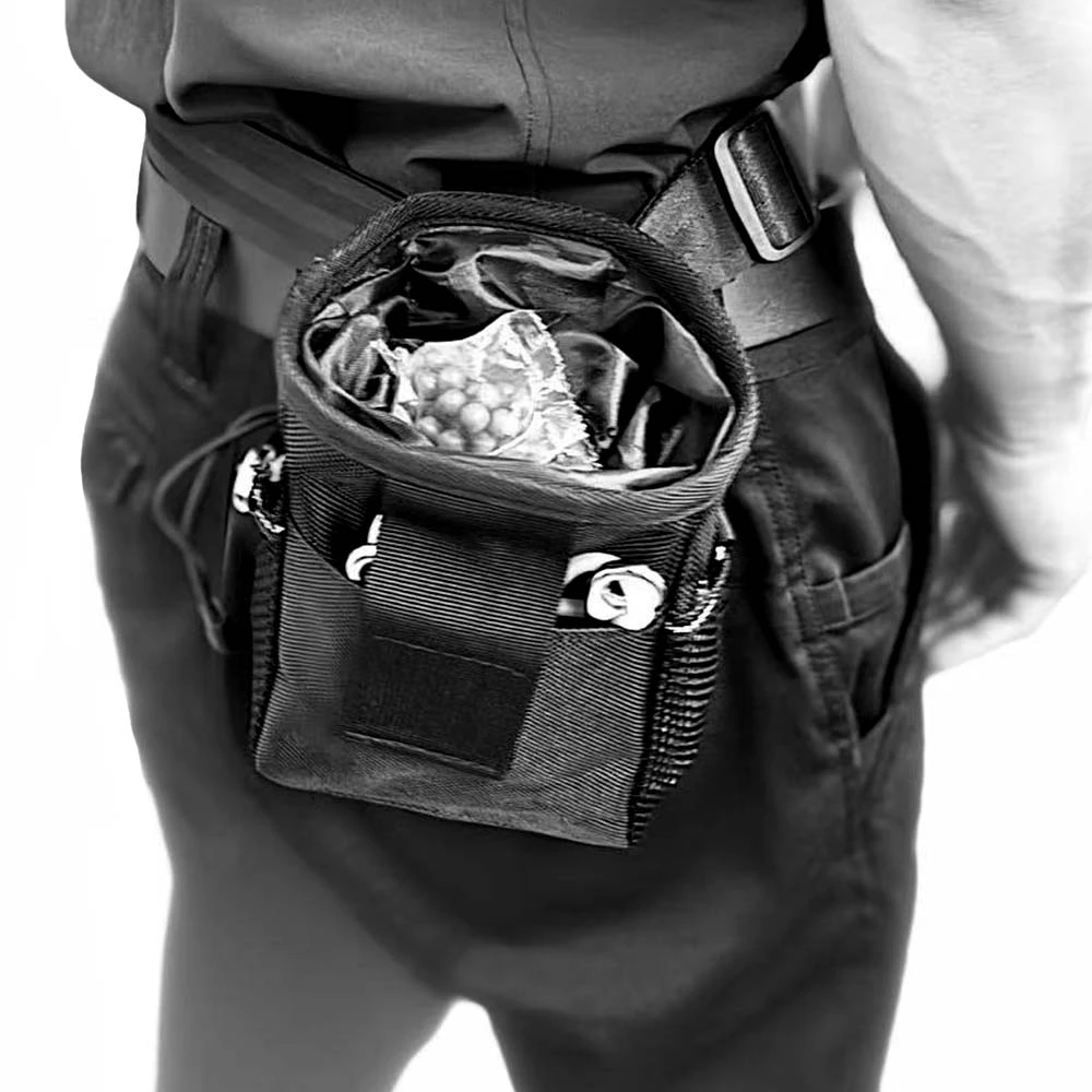 德毅营弹弓包手机腰包弹珠包钢珠包泥丸袋户外装备登山攀岩工具包