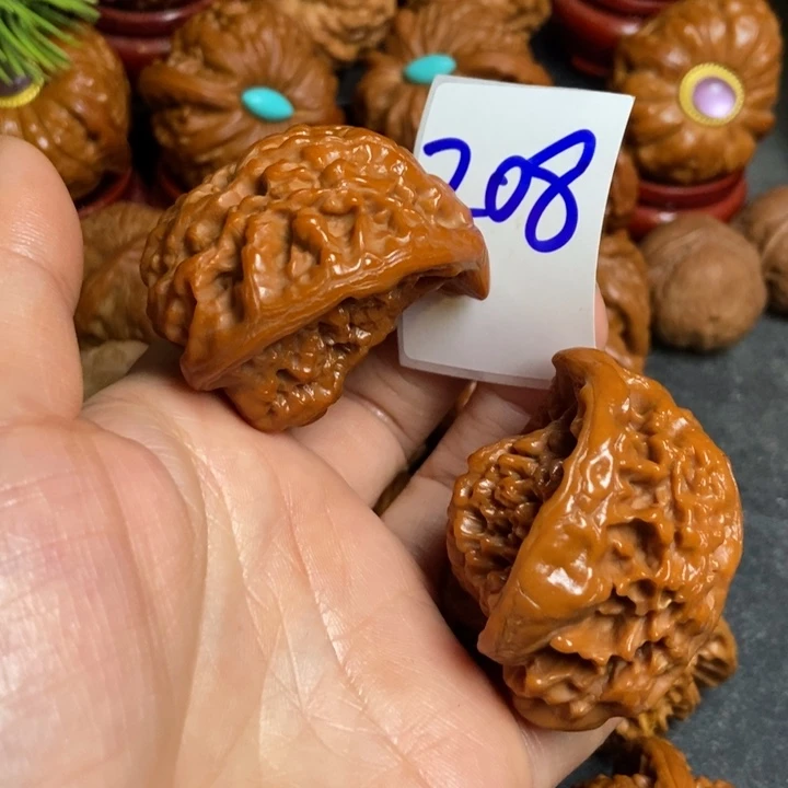 文玩核桃把件蛇208