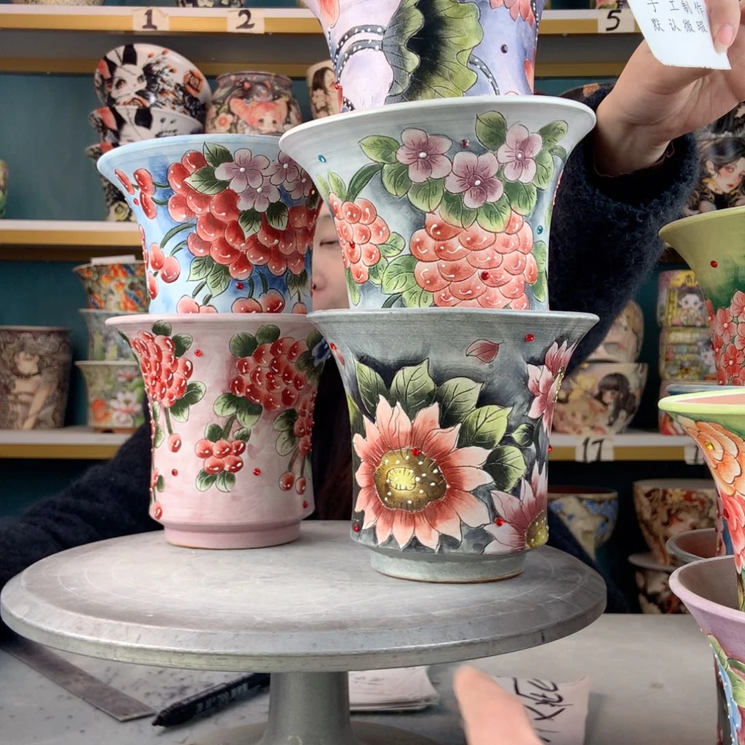 罐迷**?景德镇手工瑕疵8