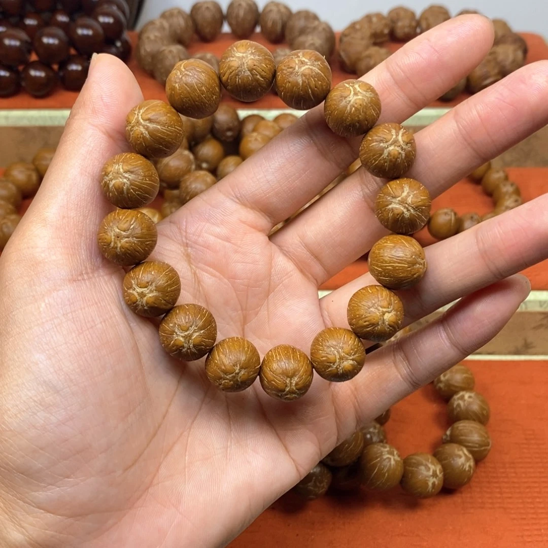 老***猫紫金鼠手串14小原皮