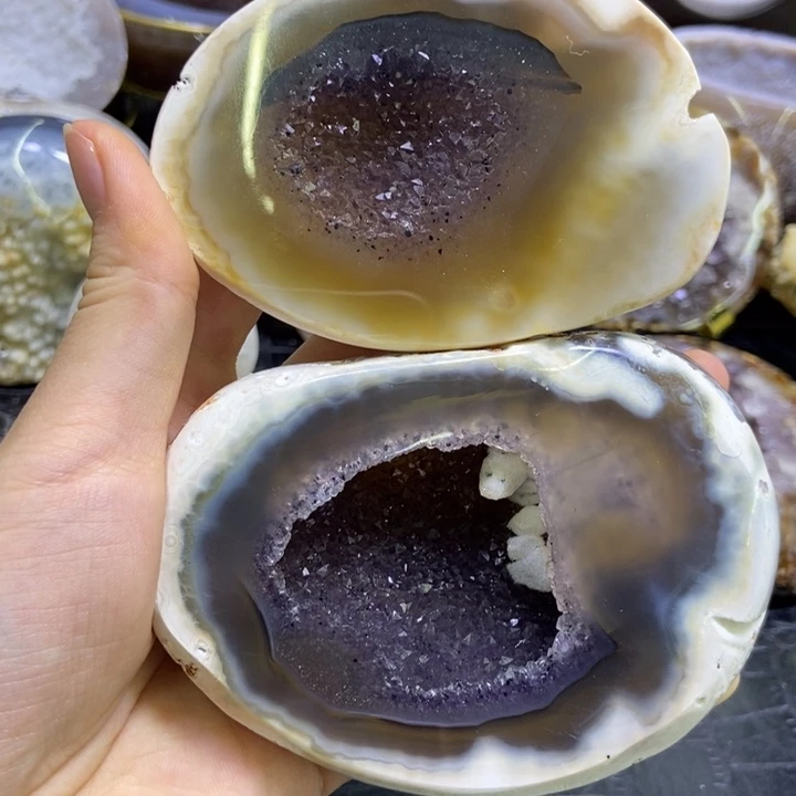 未镶嵌珠宝半成品水晶聚宝盆