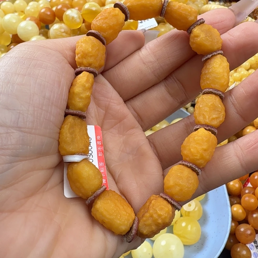 琥珀未镶嵌珠宝奇石