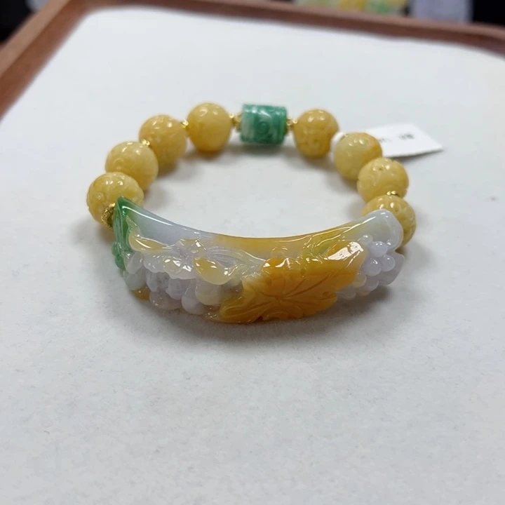 未镶嵌手链翡翠手牌