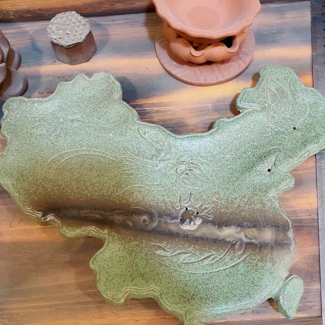 陶瓷香炉茶具摆件