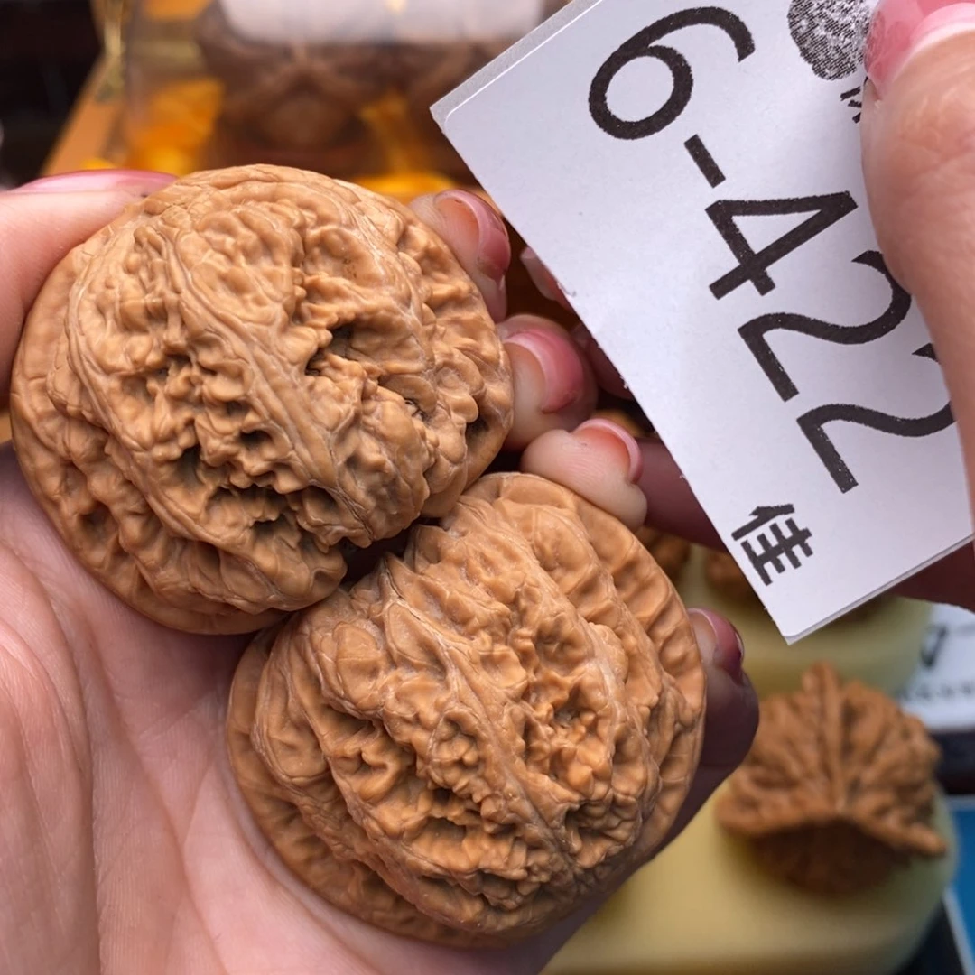 文玩核桃把件45粗筋