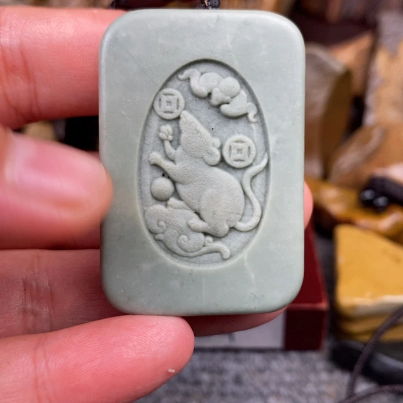 【闪购商品】原石雕刻手把件