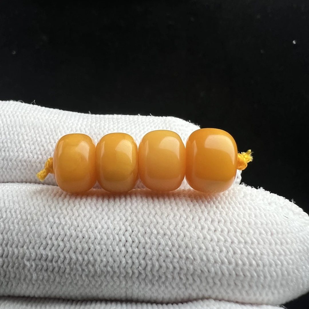 B3108天然原矿蜜蜡 瑕疵特价款 9.3mm支持复检假一罚四