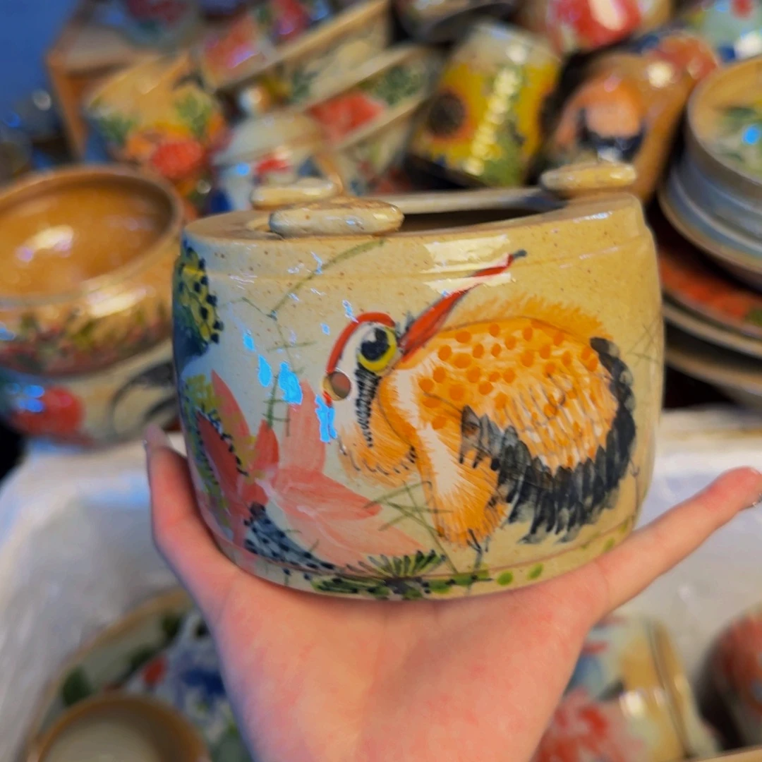 瓷片景德镇陶瓷手工手绘