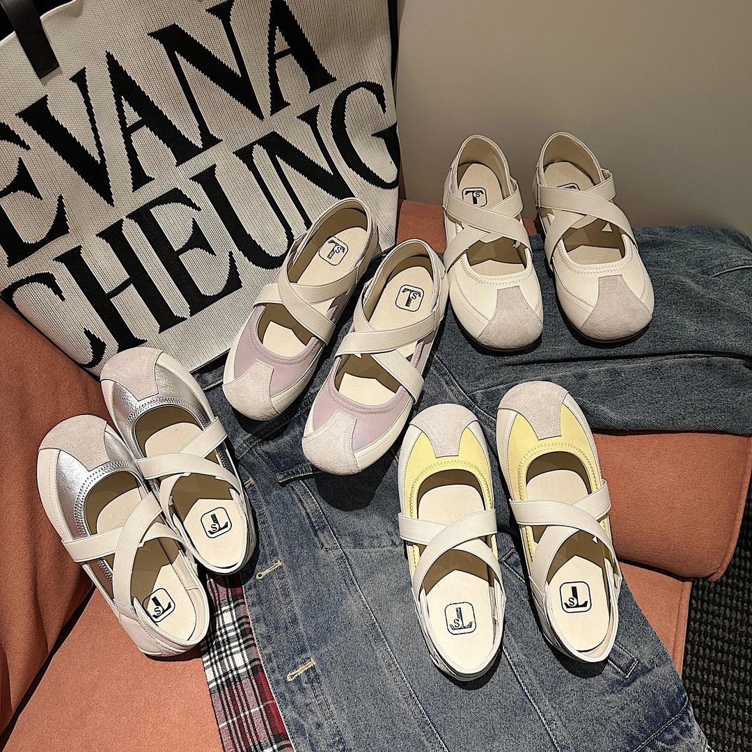 【LP】TS休闲鞋2025春季新款时尚英伦风一脚蹬单鞋MTX57599-X