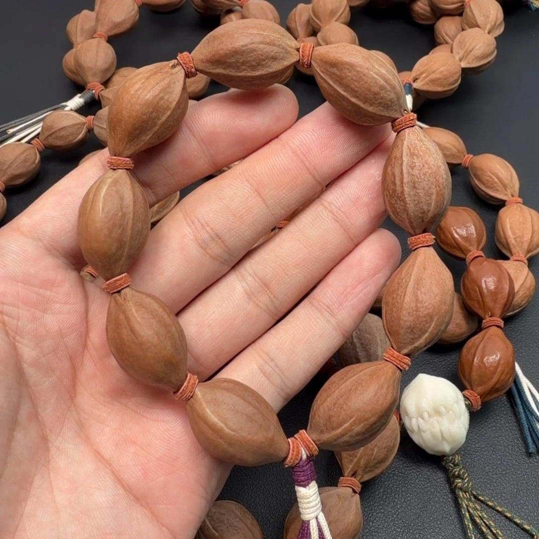 橄榄核手串18/29梅林铁核 三花