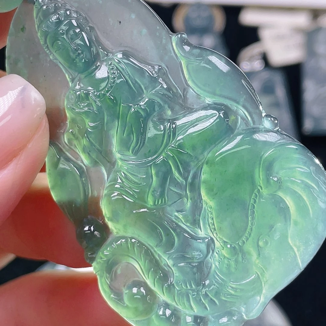 颈饰未镶嵌翡翠13，