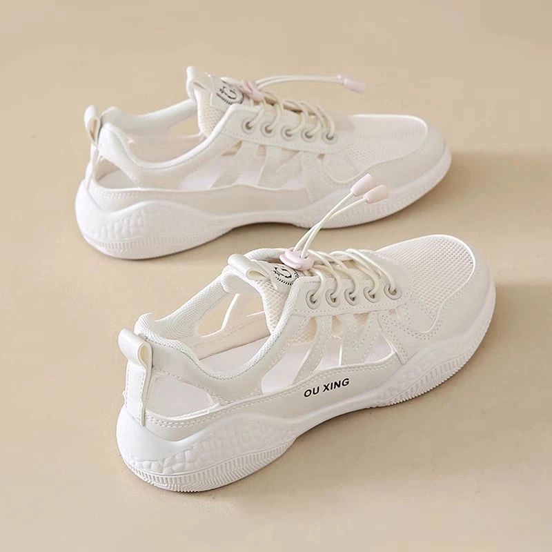 断码新百伦断码特价包头运动凉鞋女新款夏季网鞋透气网面镂空旅