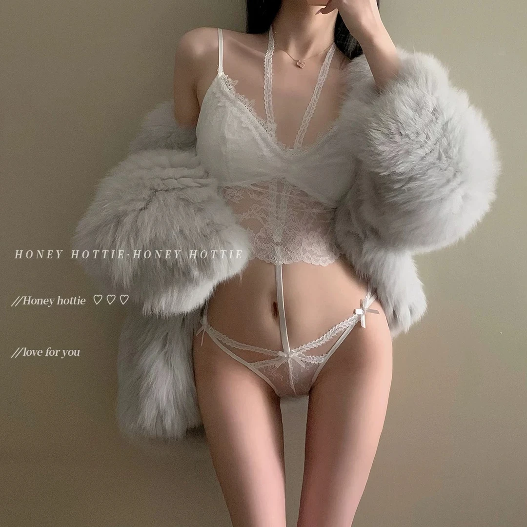 我是女王* 性感蕾丝内裤女薄款新款纯欲少女低腰三角裤火辣女神