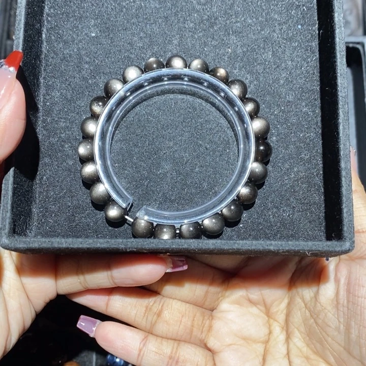 黑曜岩手链未镶嵌ɪ****