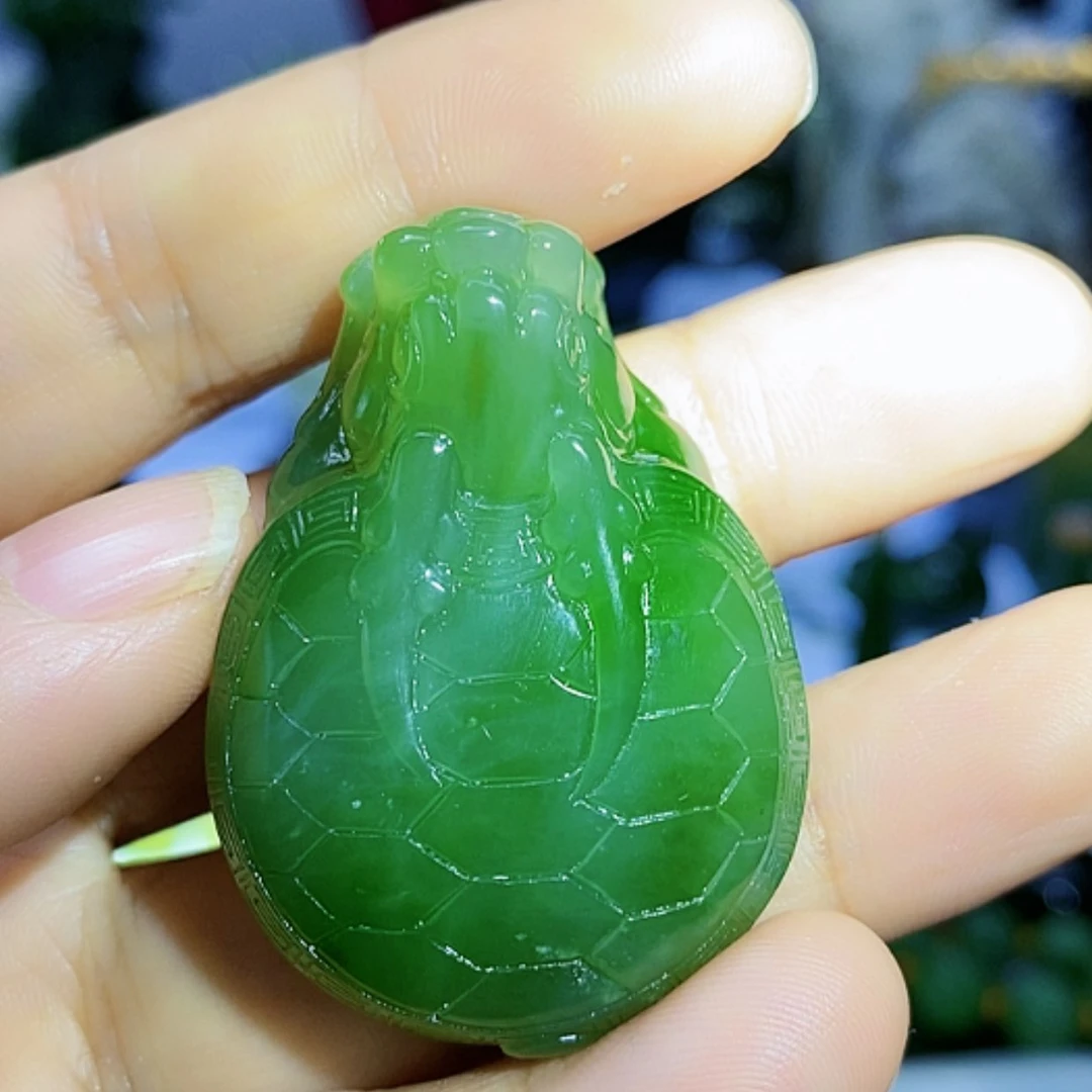 【闪购商品】和田玉（碧玉）挂件未镶嵌