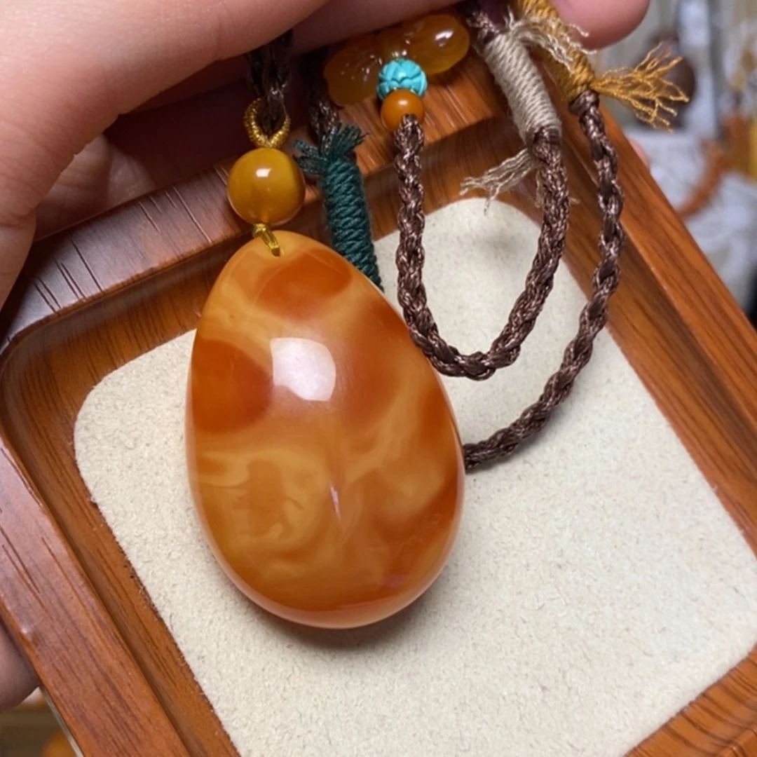 【闪购商品】蜜蜡颈饰未镶嵌项链