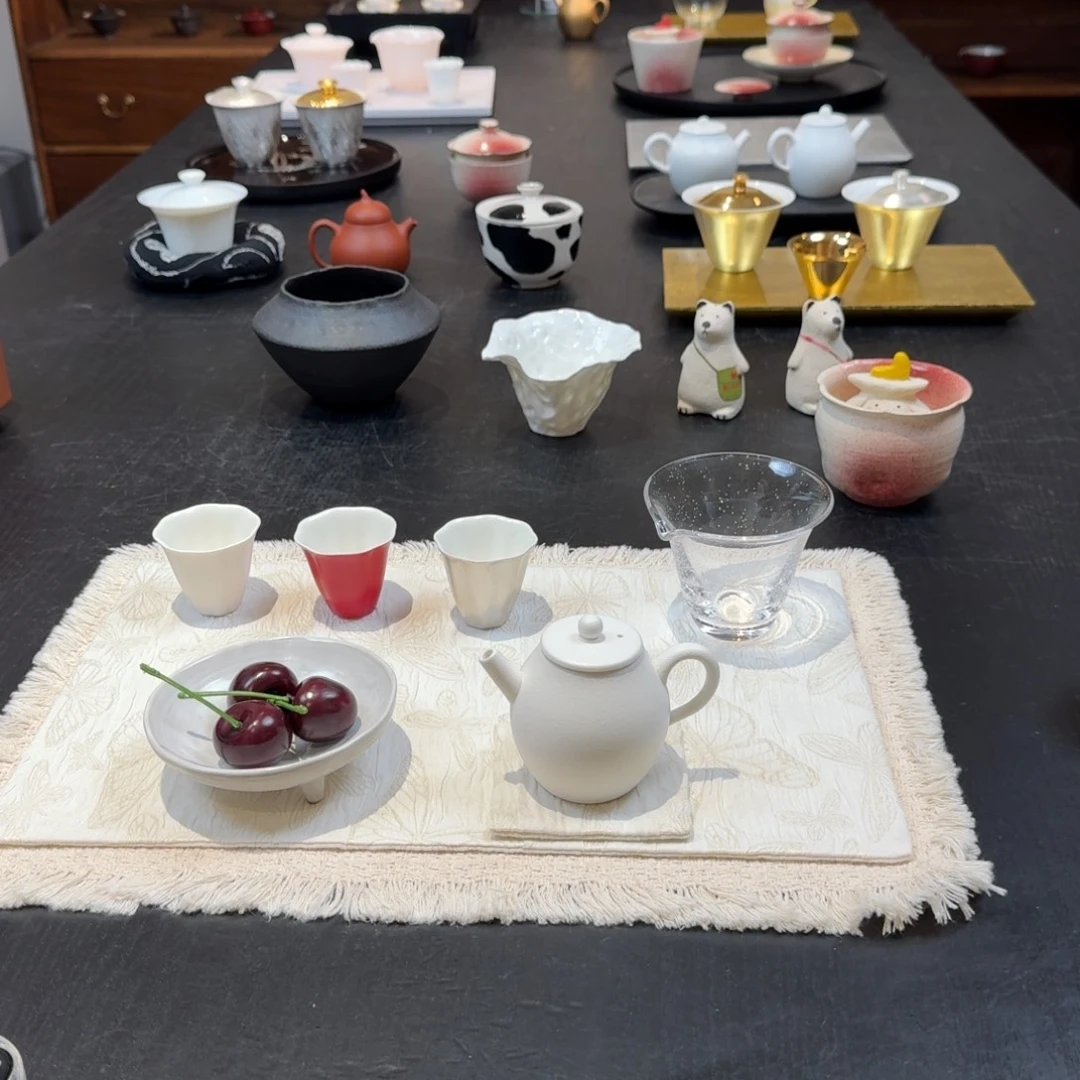88折大套组送2个茶席 蝴蝶小方巾