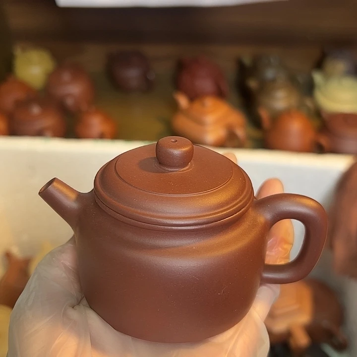 茶壶紫砂宜兴紫砂壶底槽清150