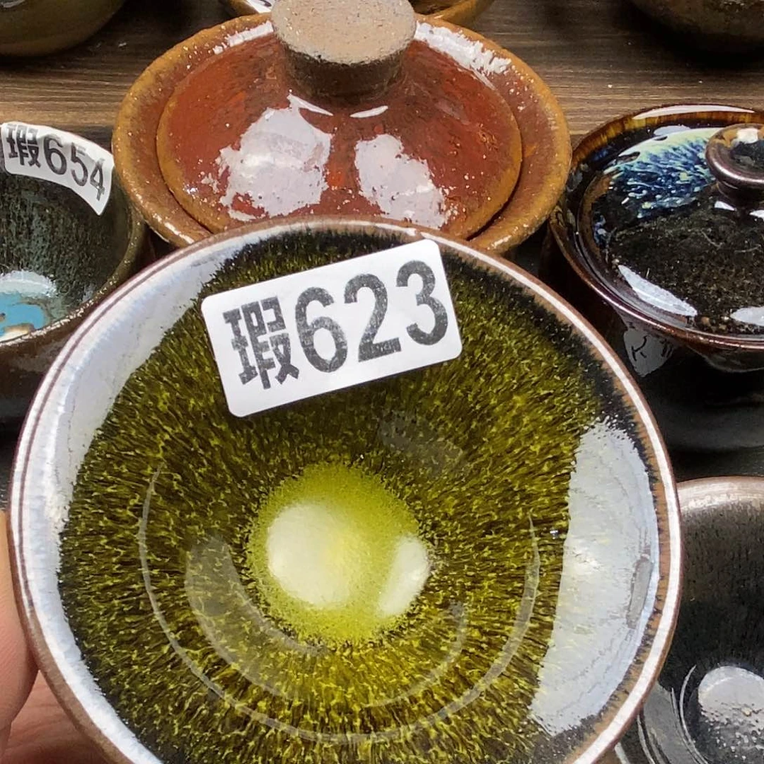 茶盏微瑕建盏主人杯子