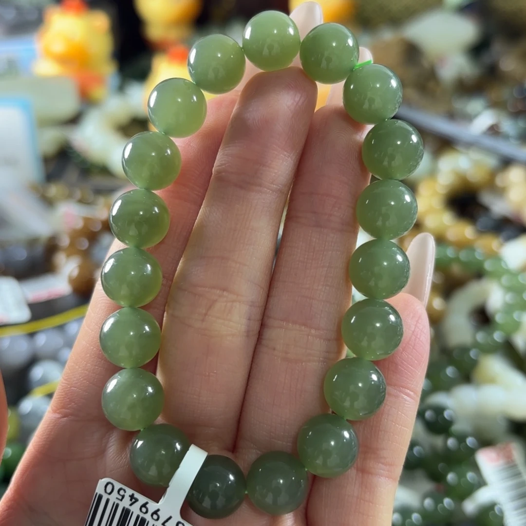 和田玉未镶嵌手串46