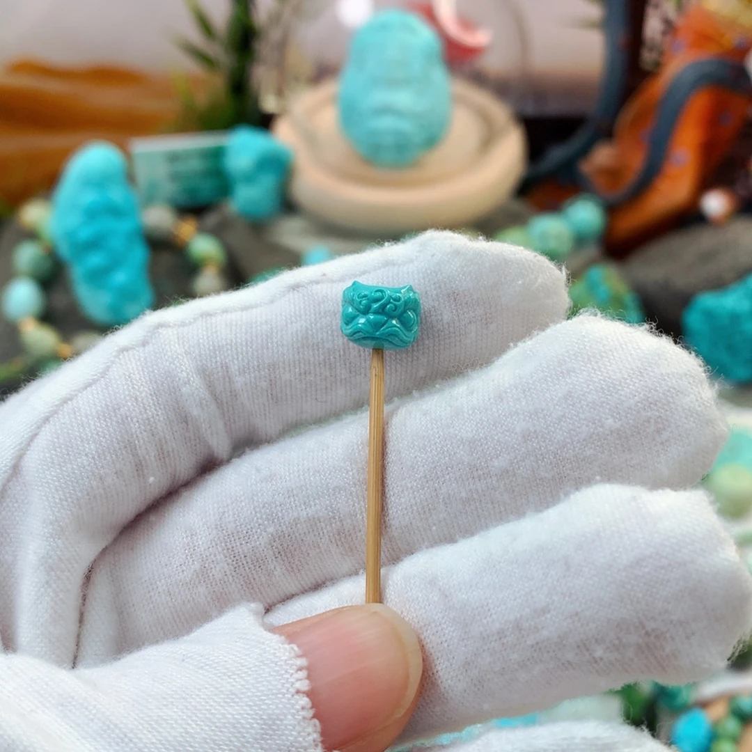 绿松石未镶嵌珠宝半成品