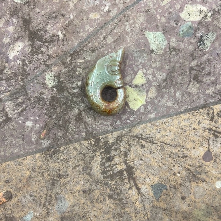 德***师和田玉（青玉）未镶嵌把件
