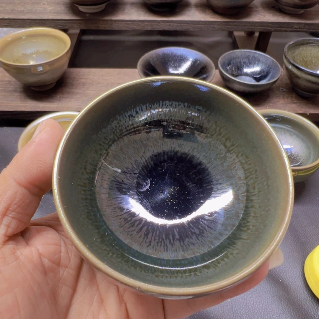 茶盏123 建窑建盏五六茶器