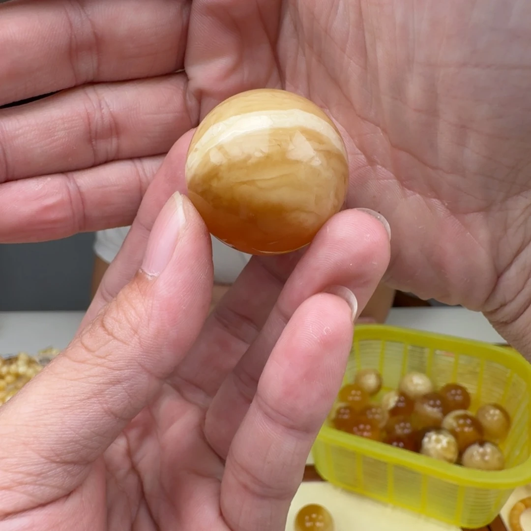 琥珀未镶嵌手链蜜蜡手串