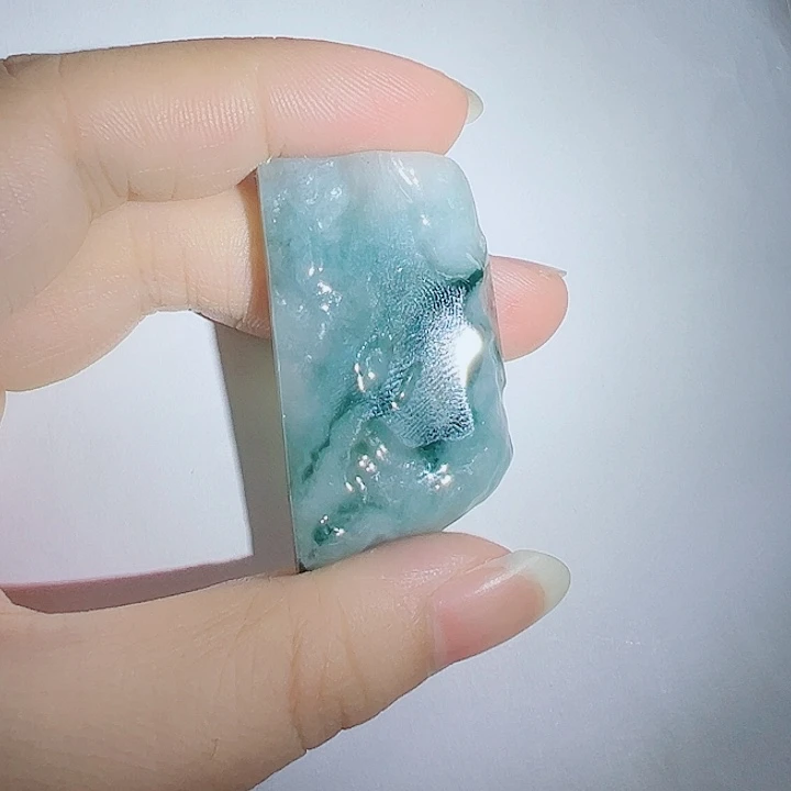 定制翡翠未镶嵌天然翡翠包工