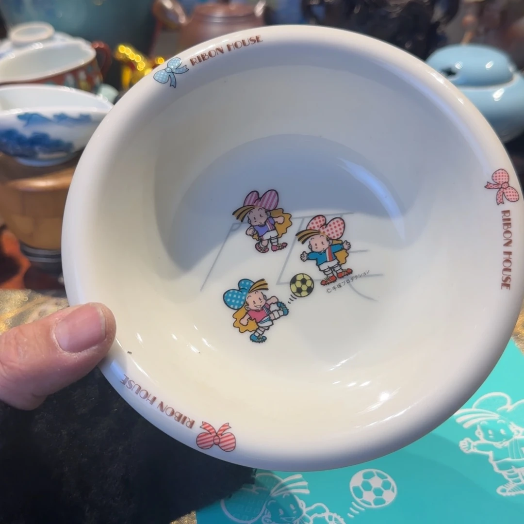 瓷瓷器美术工艺品颜***熊