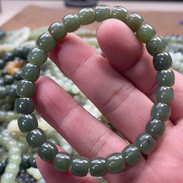 和田玉手链未镶嵌