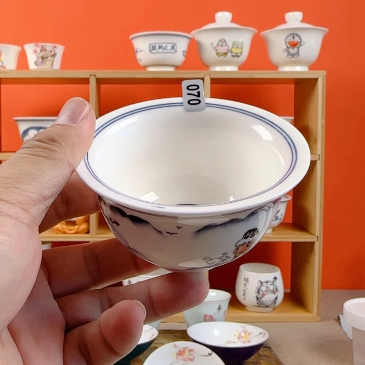 任*虹非正品手绘陶瓷茶具