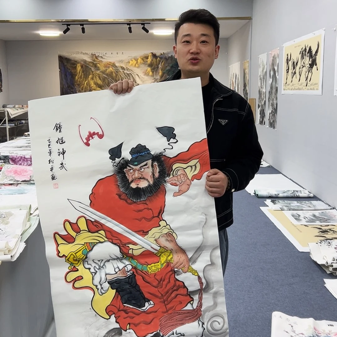 国画宣纸国画纯手绘作品