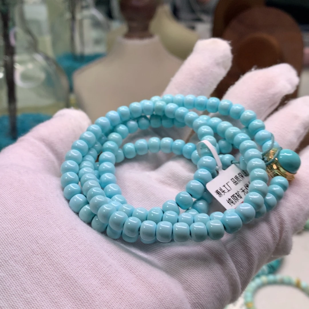 用***6绿松石未镶嵌饰品