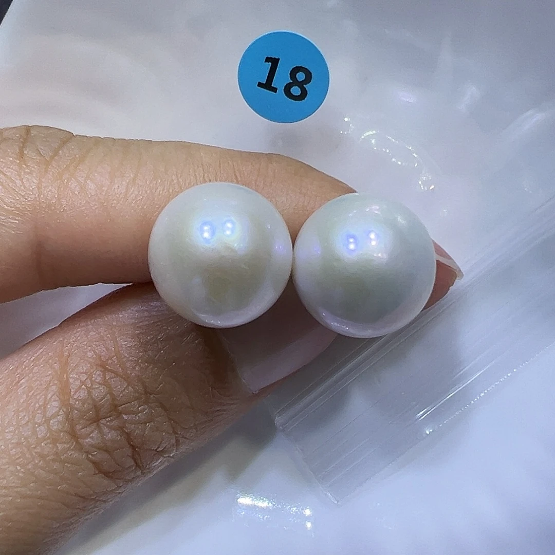 耳饰淡水珍珠银S925镶嵌