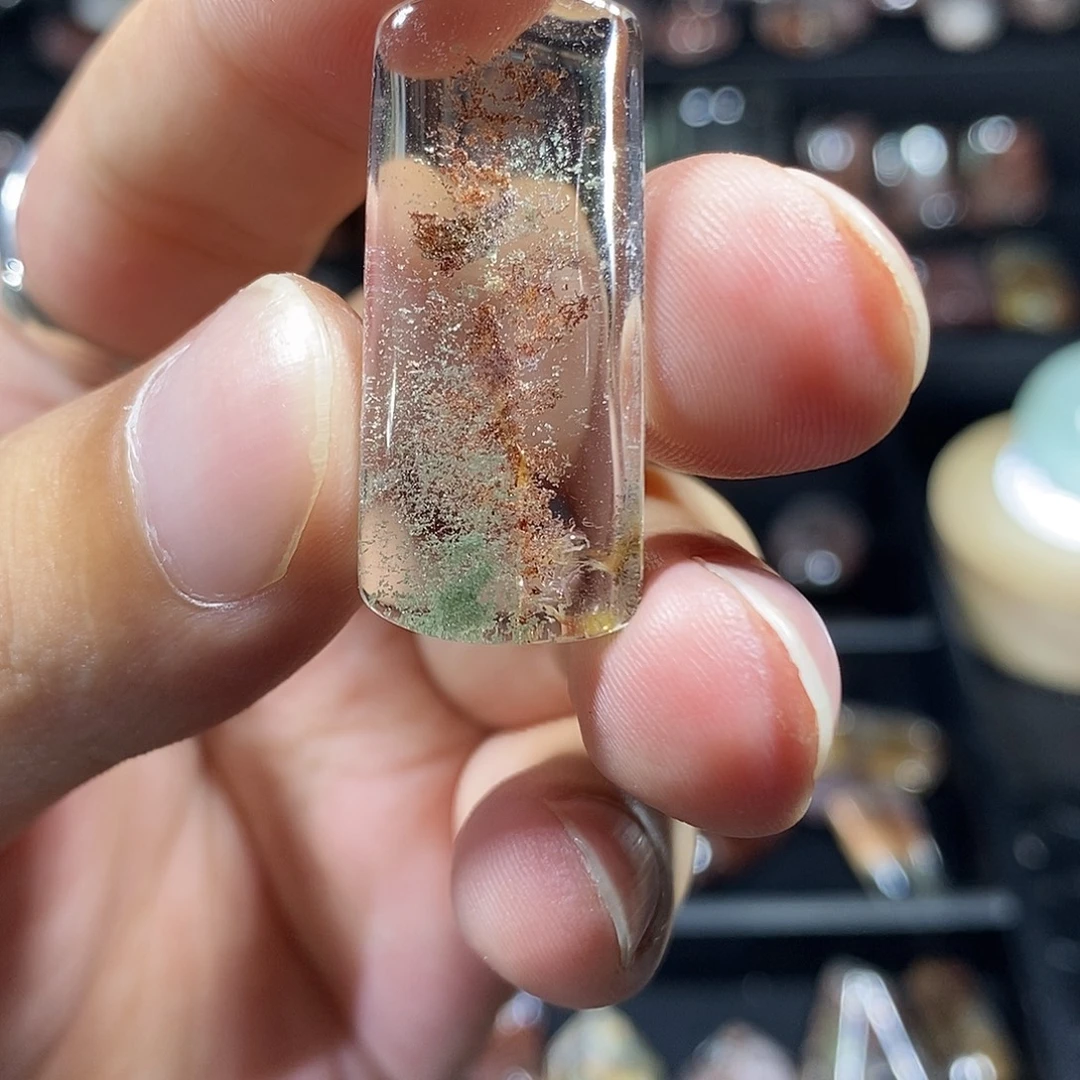 小***青银S925镶嵌颈饰水晶