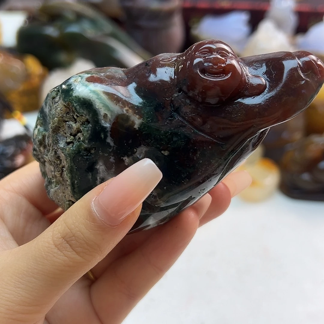 玛瑙/玉髓未镶嵌项链