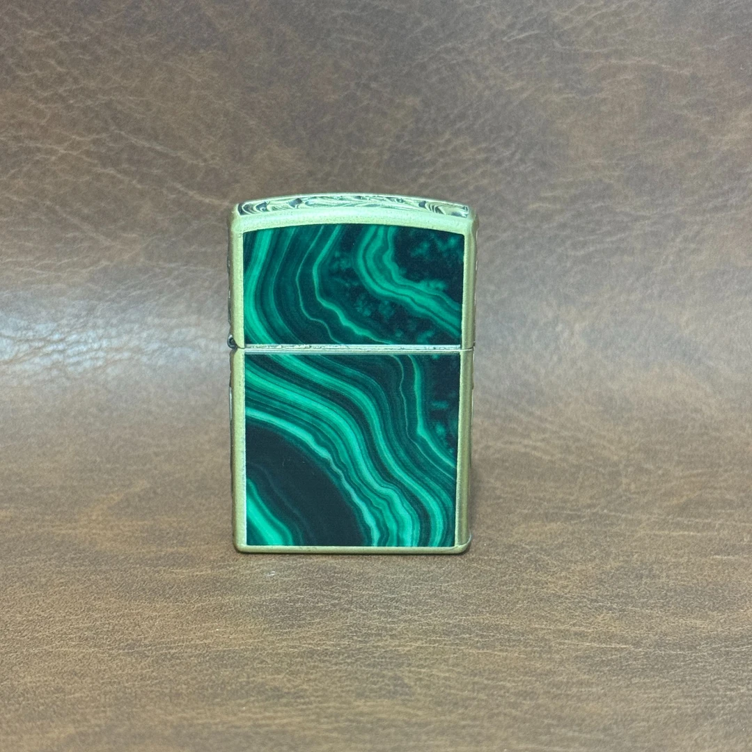 ZORRO佐罗夜光孔雀纹煤油防风打火机（不带煤油）ZQ