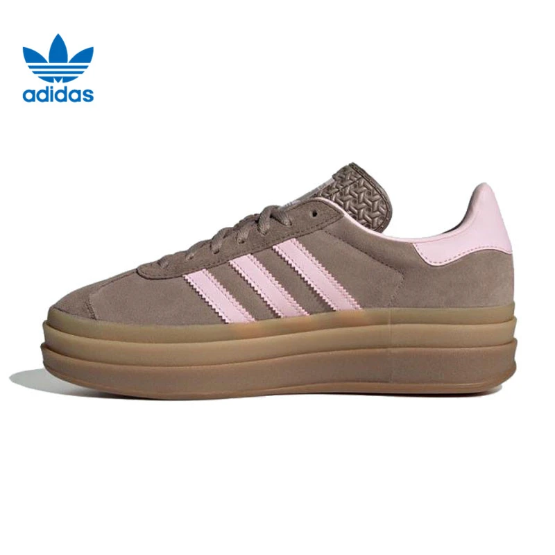 adidas阿迪达斯【同】三叶草女鞋GAZELLE BOLD运动鞋休闲鞋JQ6436
