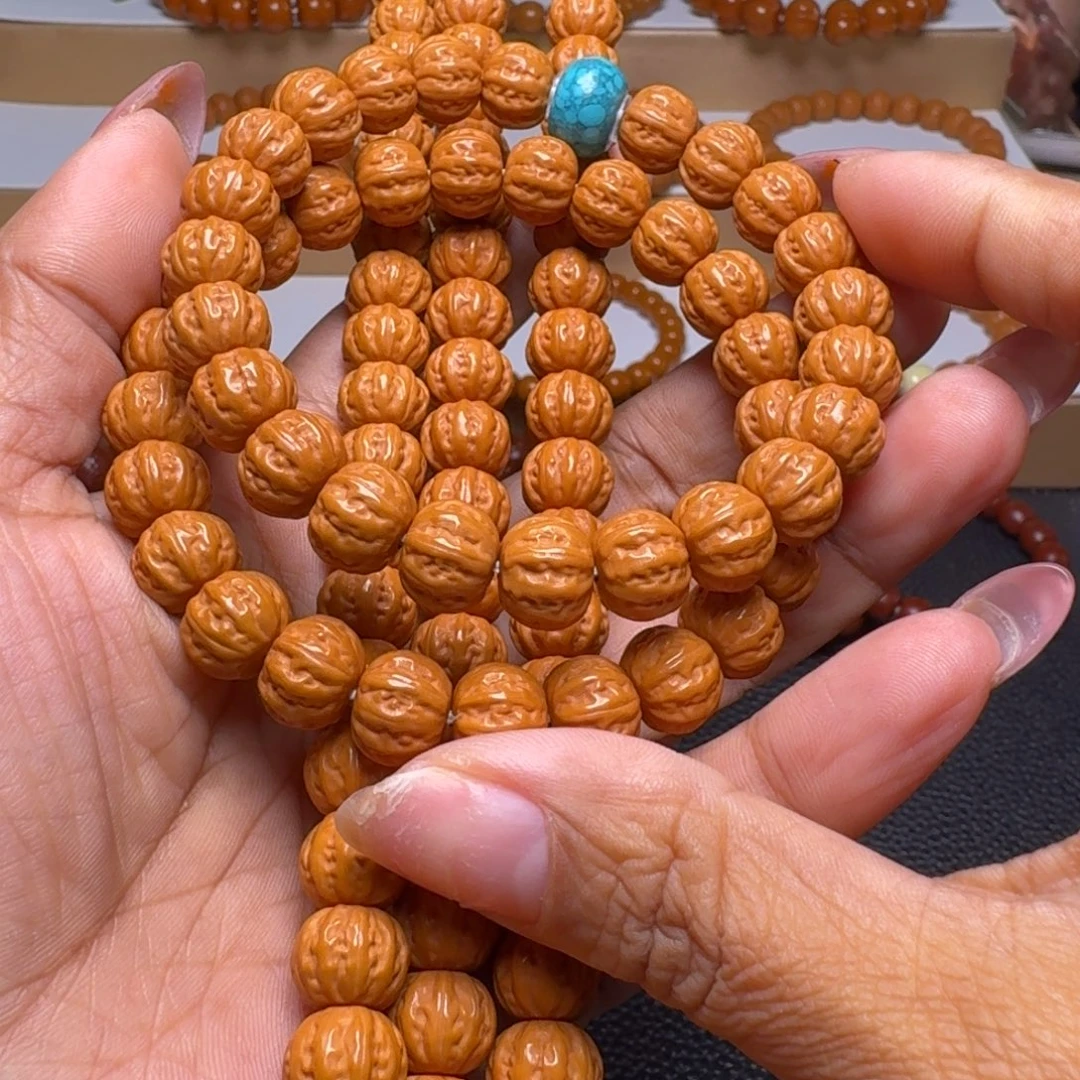 猴头核桃手串小京八棱