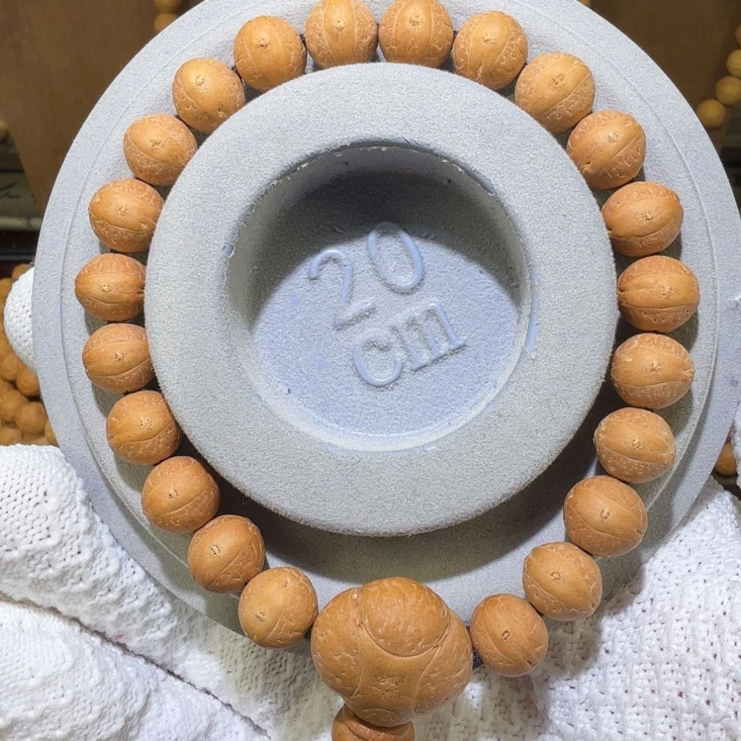 凤眼菩提手串S级实心货头玉华大眼10.8-11.1mm