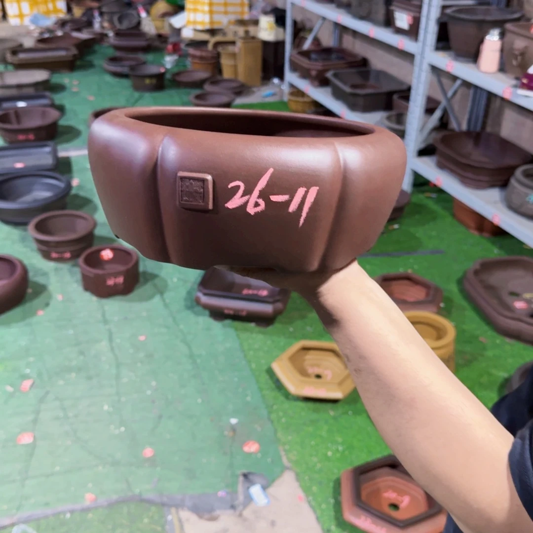 紫砂花盆紫砂花盆