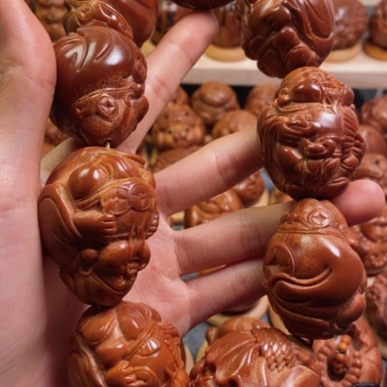 橄榄核其他付*财神手持