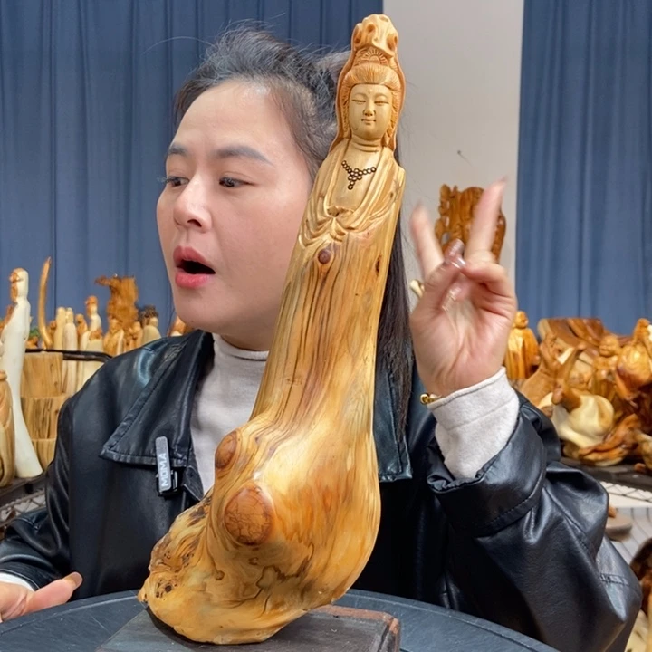 柏木（崖柏）随型摆件