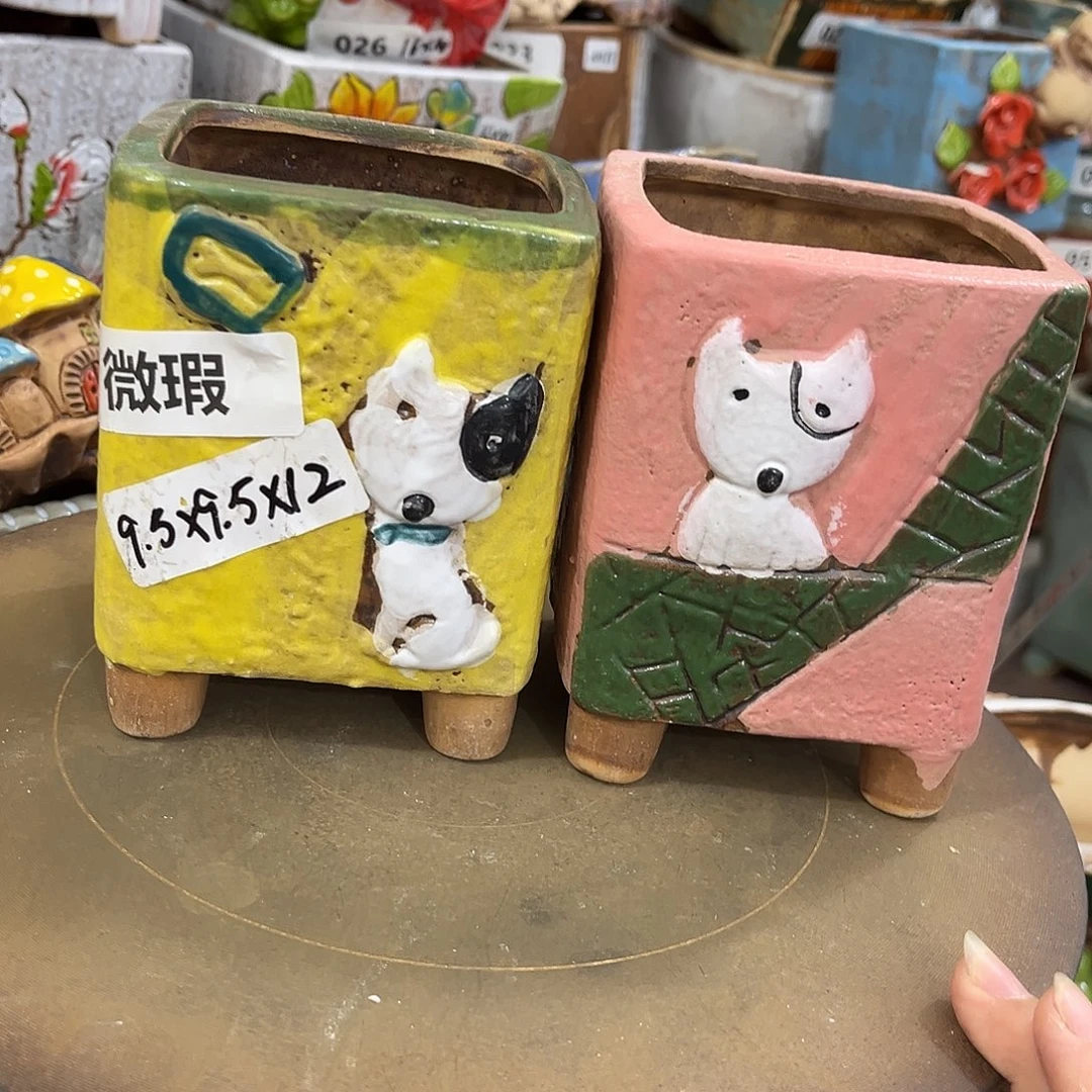 粗陶多肉花盆花盆