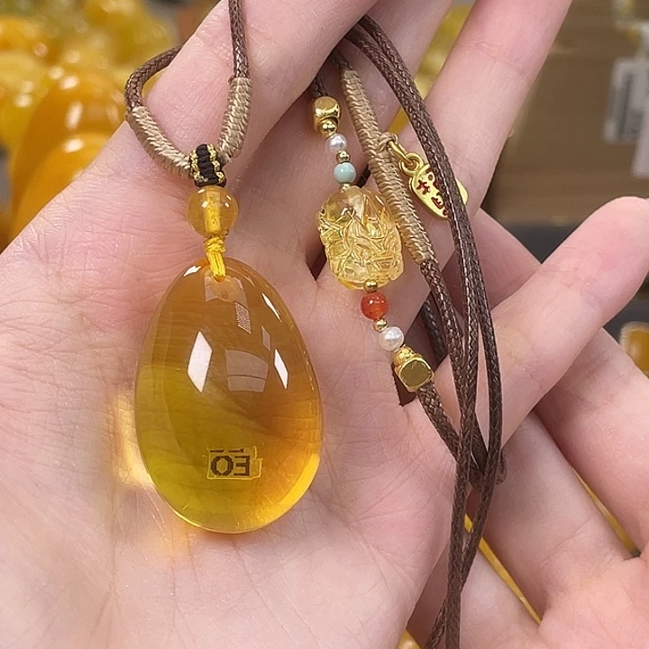 琥珀未镶嵌裸石琥珀蜜蜡J2