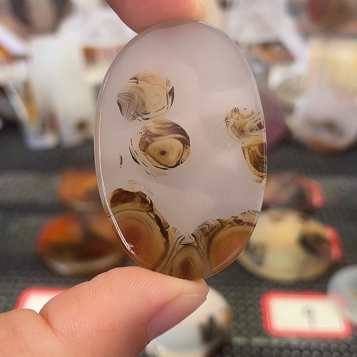 玛瑙/玉髓合金颈饰