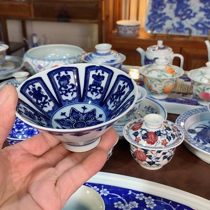 錡镇堂手工手绘杯