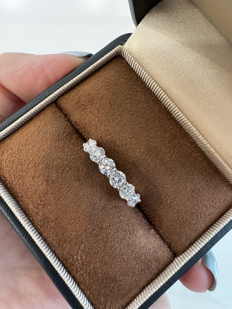 实验室培育钻石     圆形20分排戒(不议价）