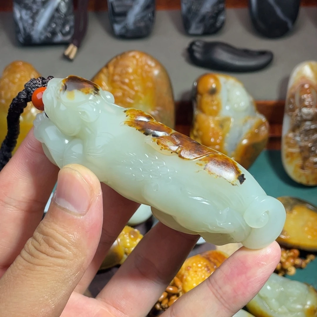 吊坠(不含链)未镶嵌和田玉